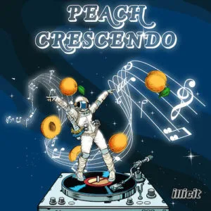 illicit flower prepacked eighth peach crescendo 2